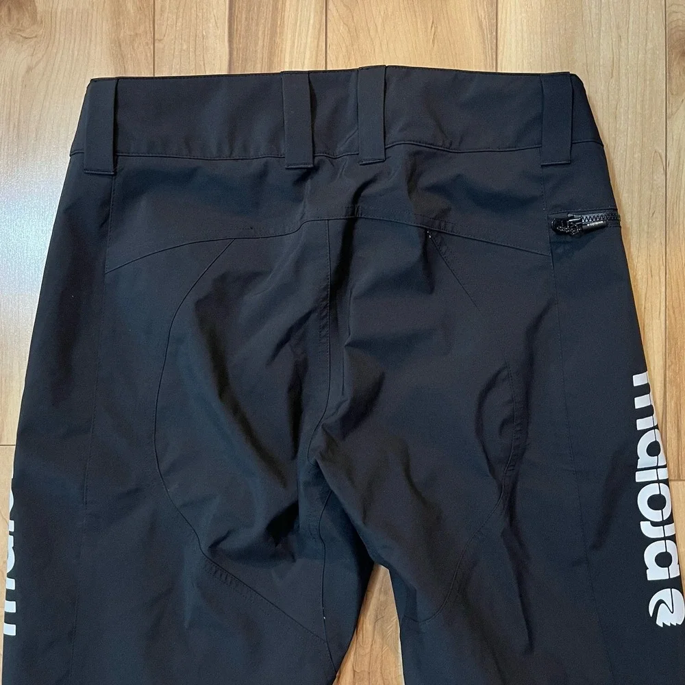 Maloja MomosM MTB Biking Pants Men's Small Black  Multisport Hiking Cycling Camp